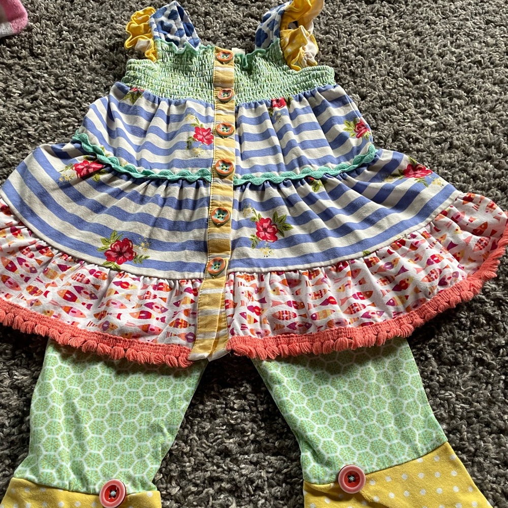 Matilda Jane Rank Top Tunic Outfit